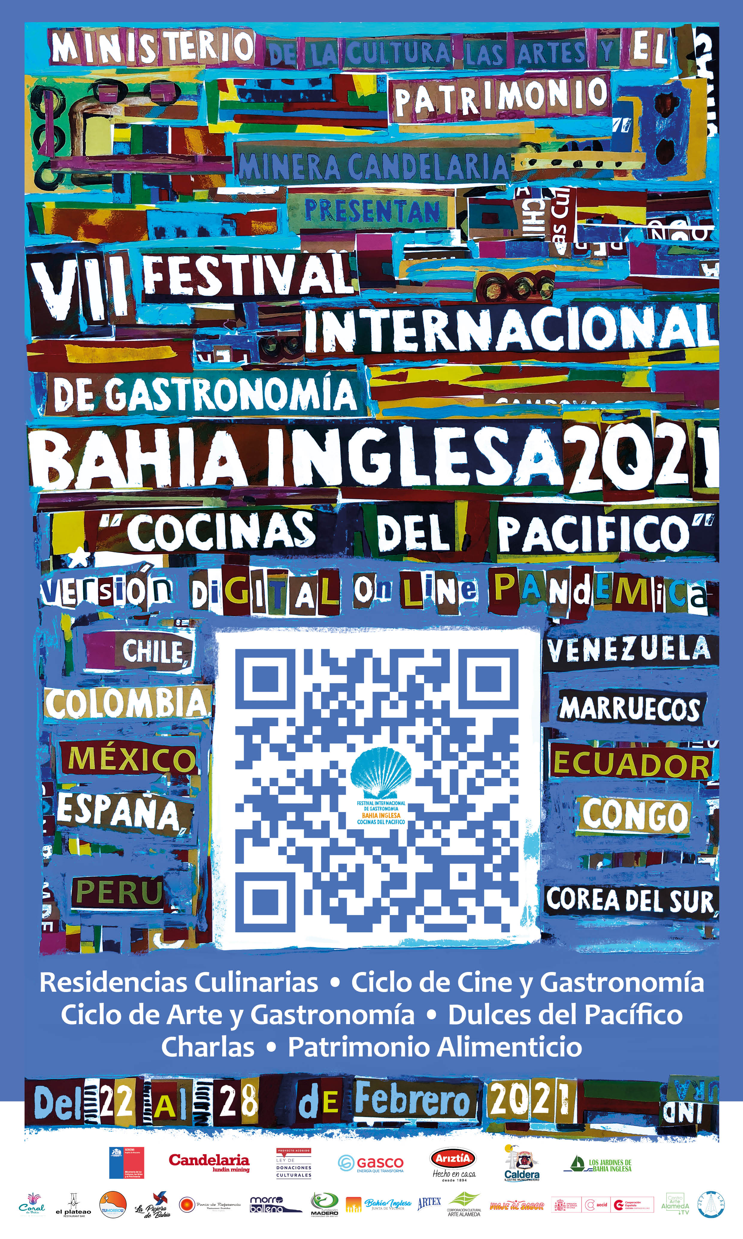 ¡Festival Internacional de Gastronomía Bahía Inglesa 2021 tendrá su primera versión online!
