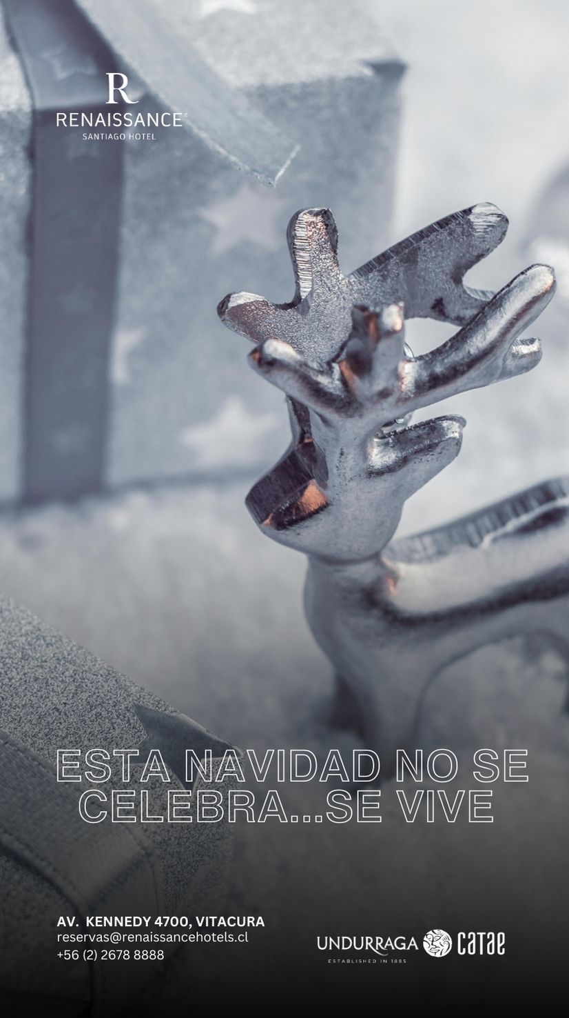 Renaissance Santiago Hotel presenta su Cena y Brunch de Navidad 2025: una experiencia para vivir la tradición