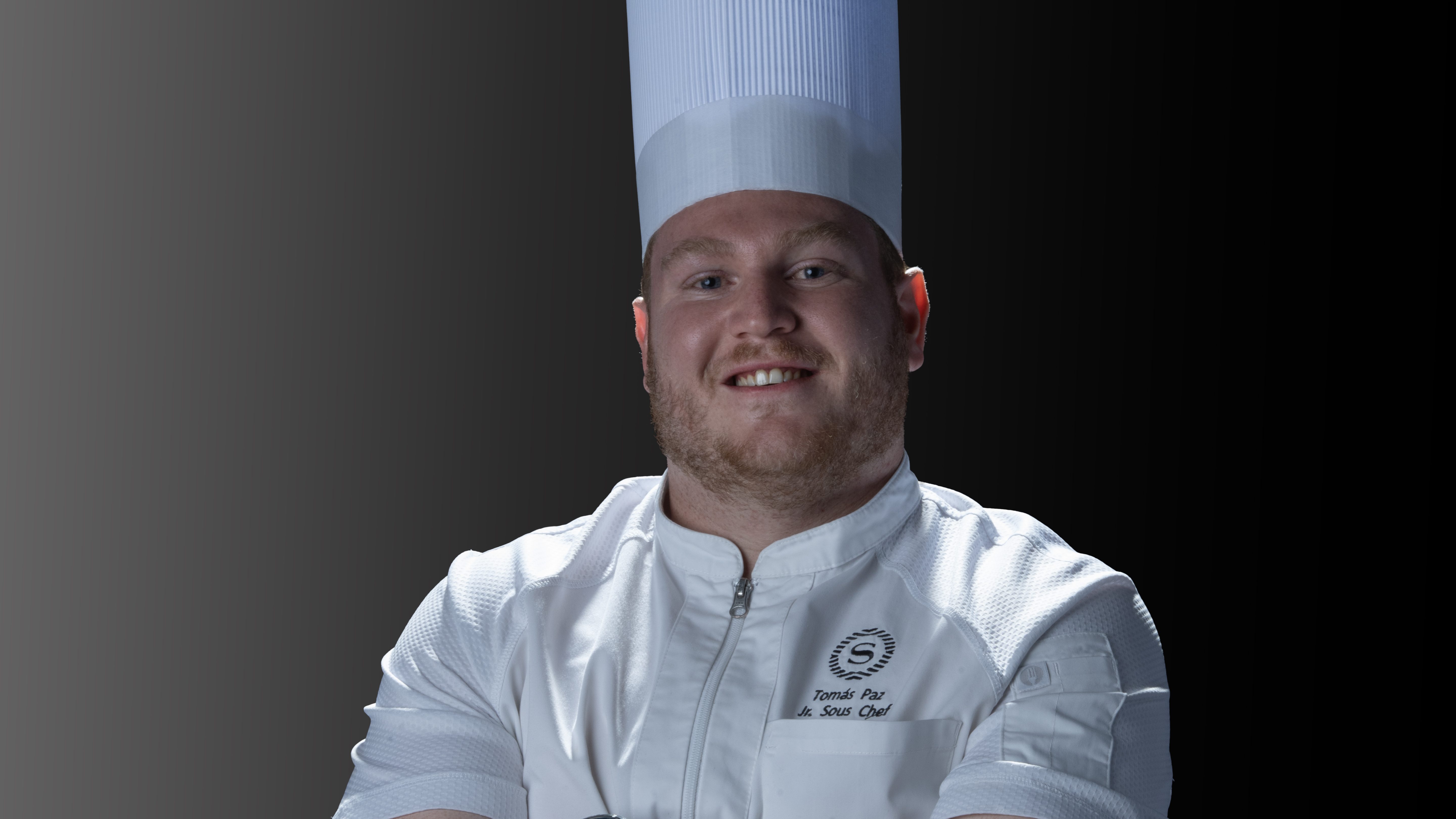 Tomás Paz, el joven chef de Sheraton Santiago que busca llevar los sabores de la Patagonia a S.Pellegrino Young Chef Academy