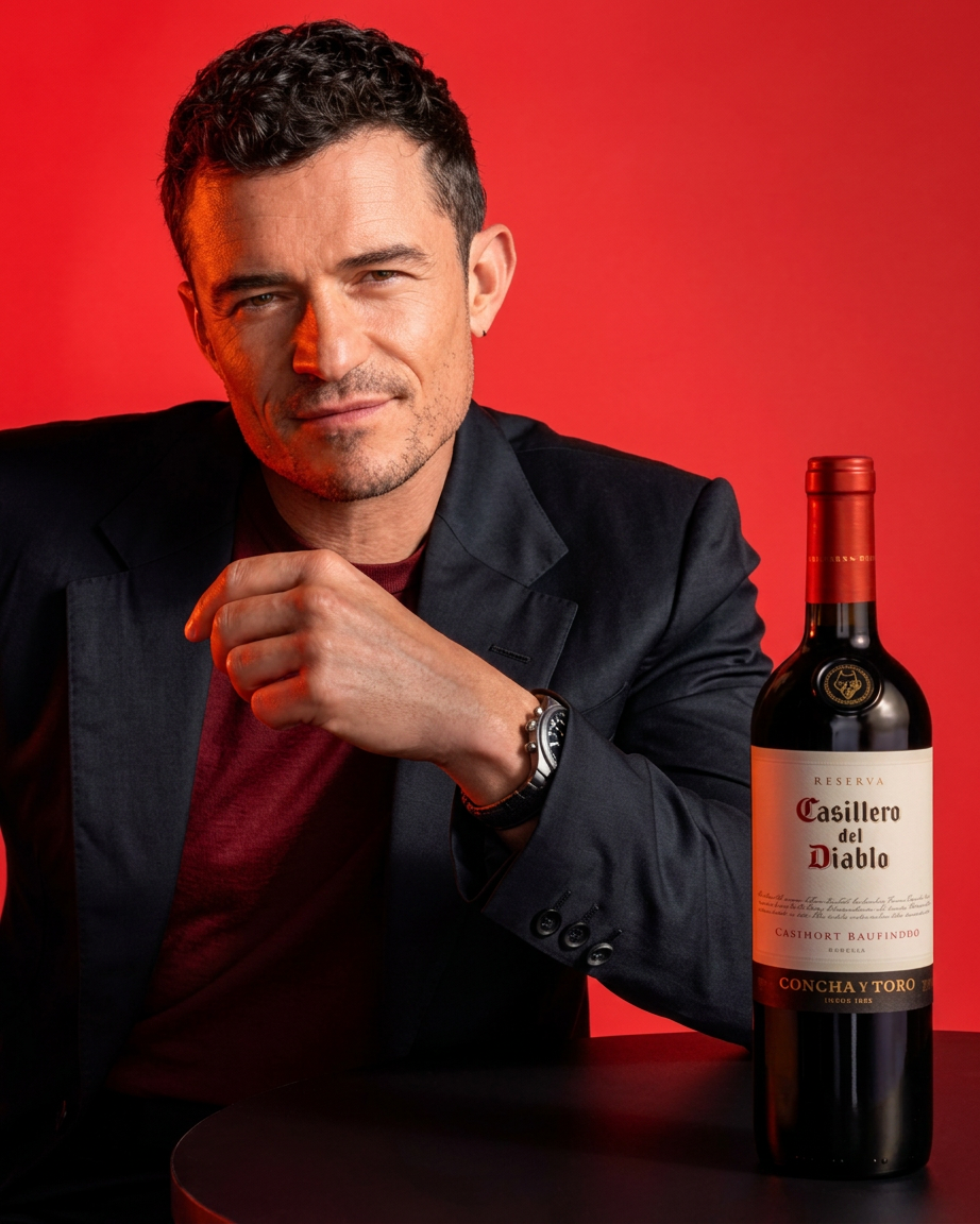 Orlando Bloom será el nuevo embajador global de Casillero del Diablo